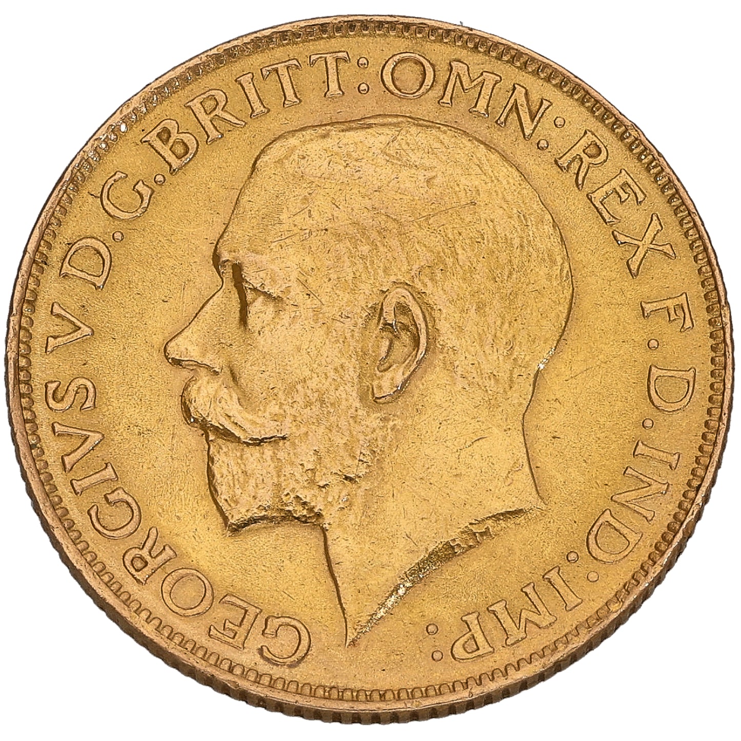 22ct Gold King George V Full Sovereign Coin 1927