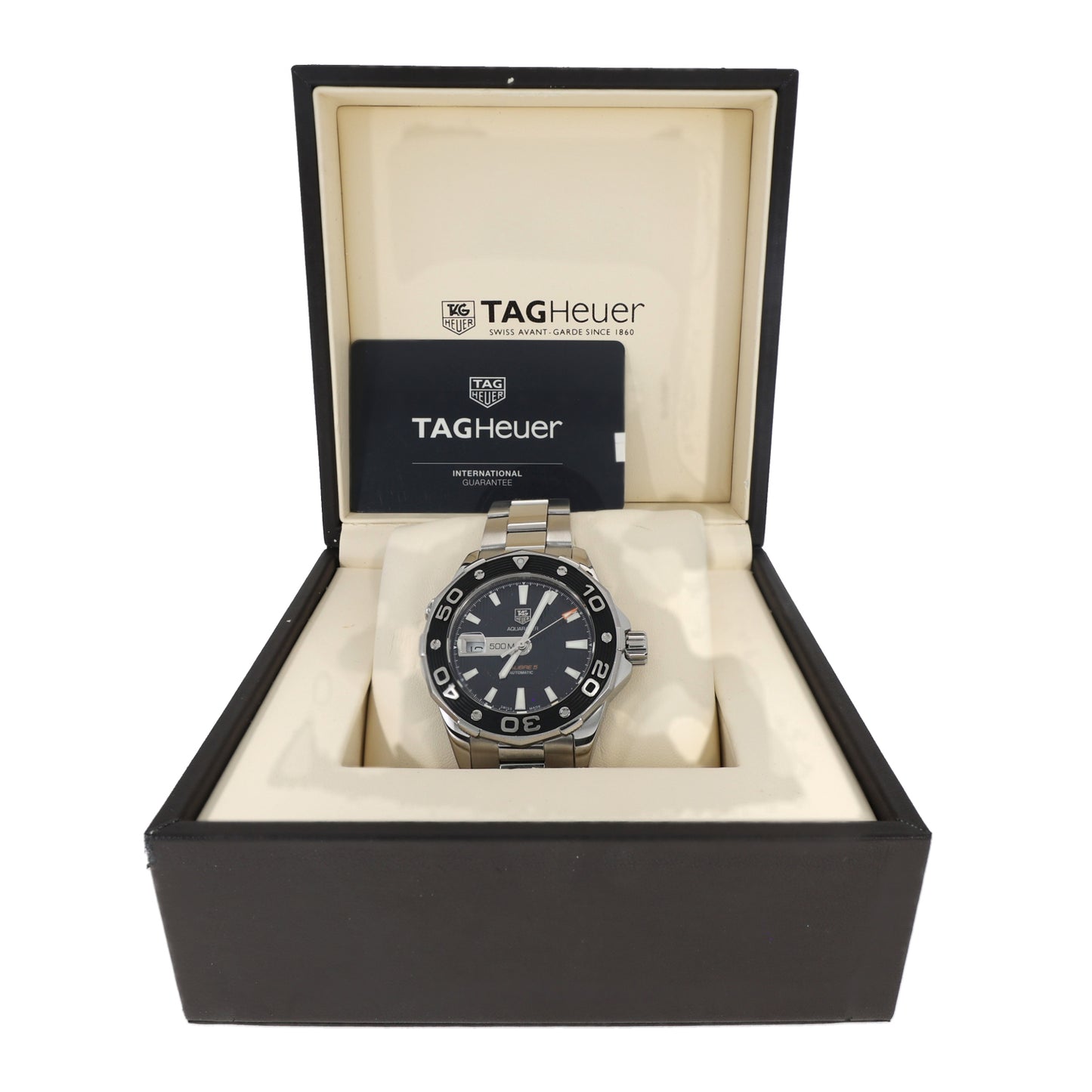 Tag Heuer Aquaracer Calibre 5 WAJ2114 43mm Stainless Steel Watch