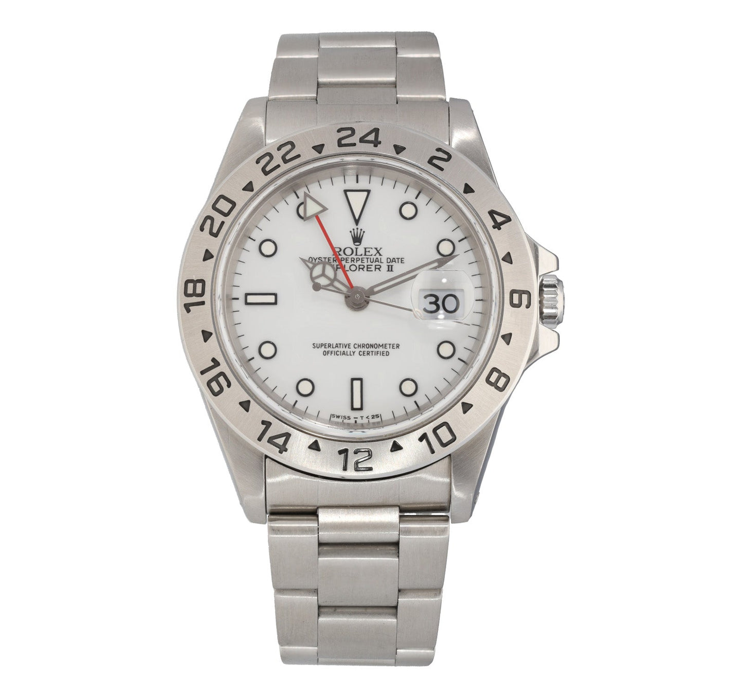 Rolex Explorer II 16570 40mm Stainless Steel Mens Watch