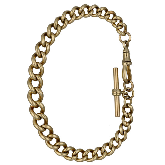 9ct Gold Curb Bracelet
