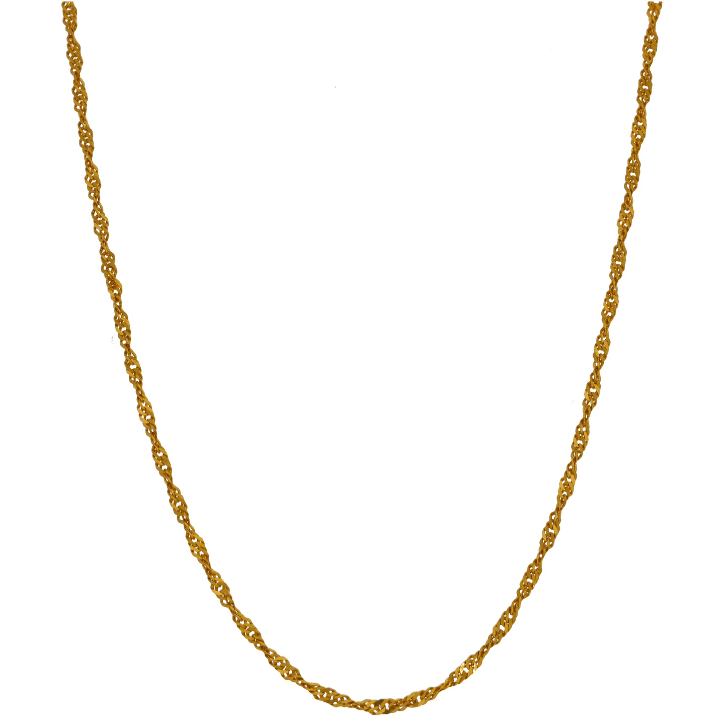 22ct Gold Singapore Chain 26"