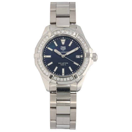 Tag Heuer Aquaracer WAY131N 35mm Stainless Steel Watch