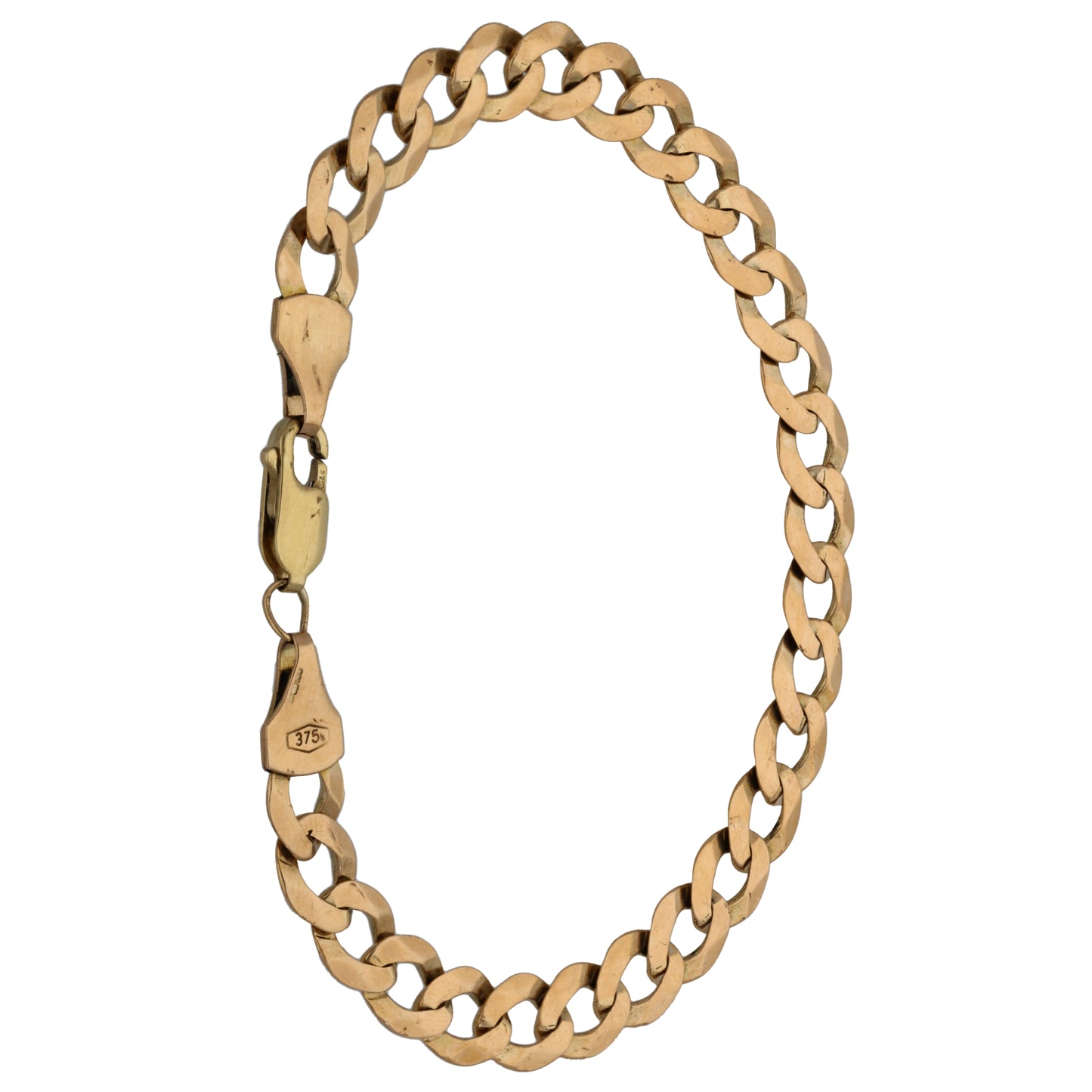 9ct Gold Curb Bracelet