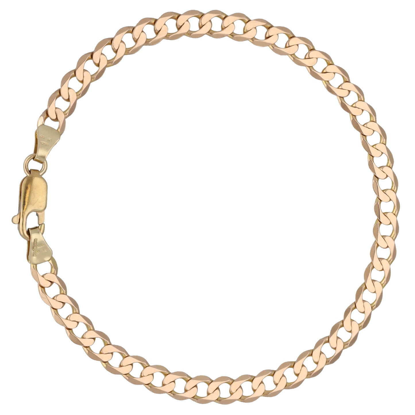9ct Gold Curb Bracelet