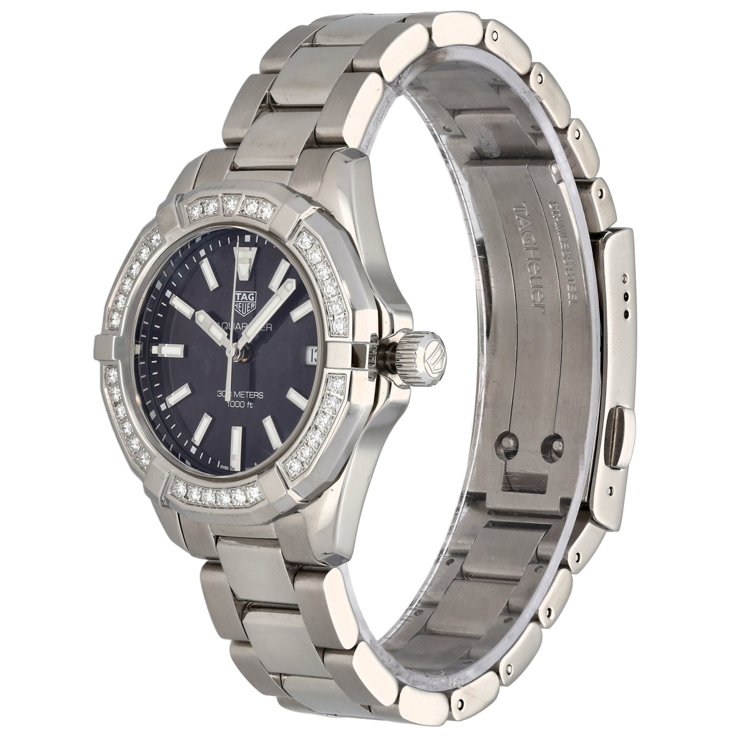 Tag Heuer Aquaracer WAY131P 35mm Stainless Steel Watch