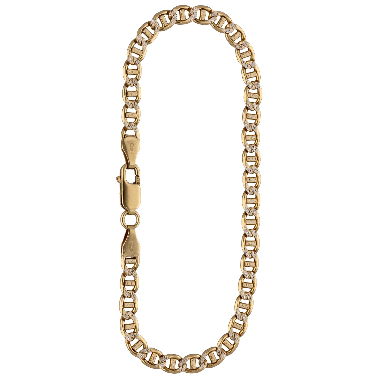 9ct Gold Figaro Bracelet