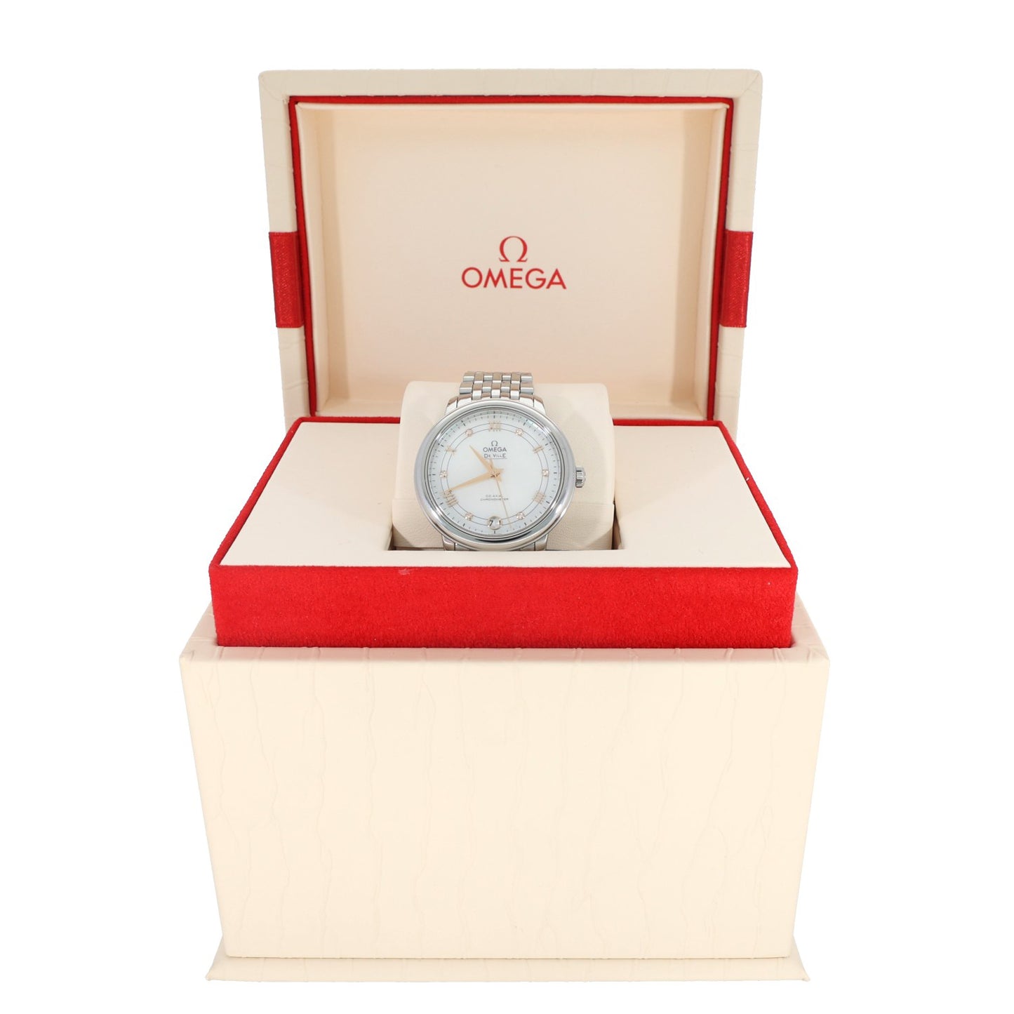 Omega De Ville Prestige 424.10.33.20.55.002 32.7mm Stainless Steel Watch