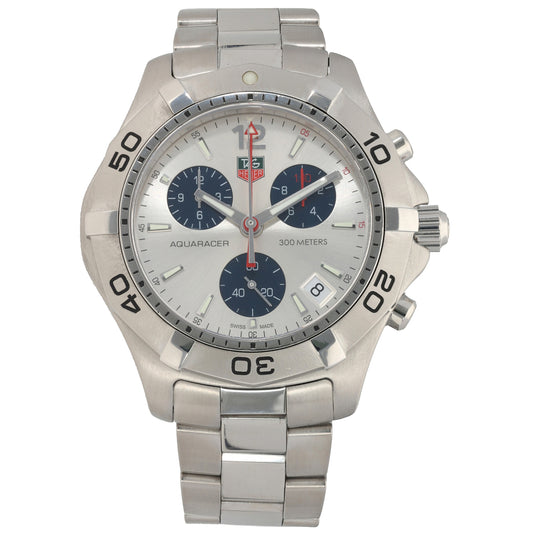 Tag Heuer Aquaracer CAF1111 41mm Stainless Steel Watch