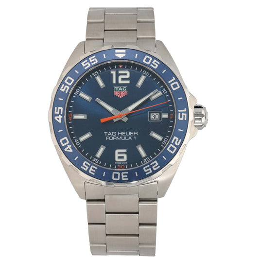 Tag Heuer Formula 1 WAZ1010 43mm Stainless Steel Watch