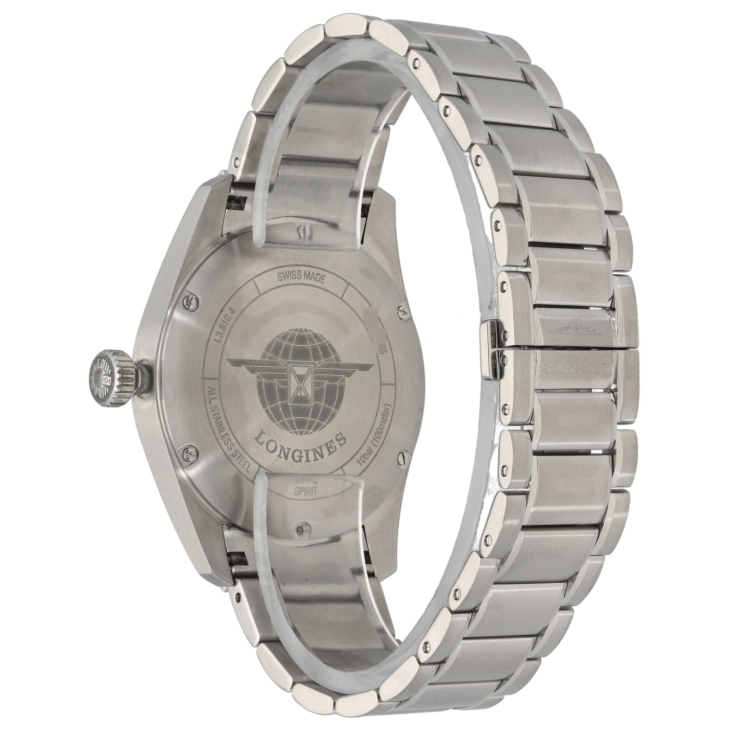 Longines Spirit L3.810.4 40mm Stainless Steel Watch