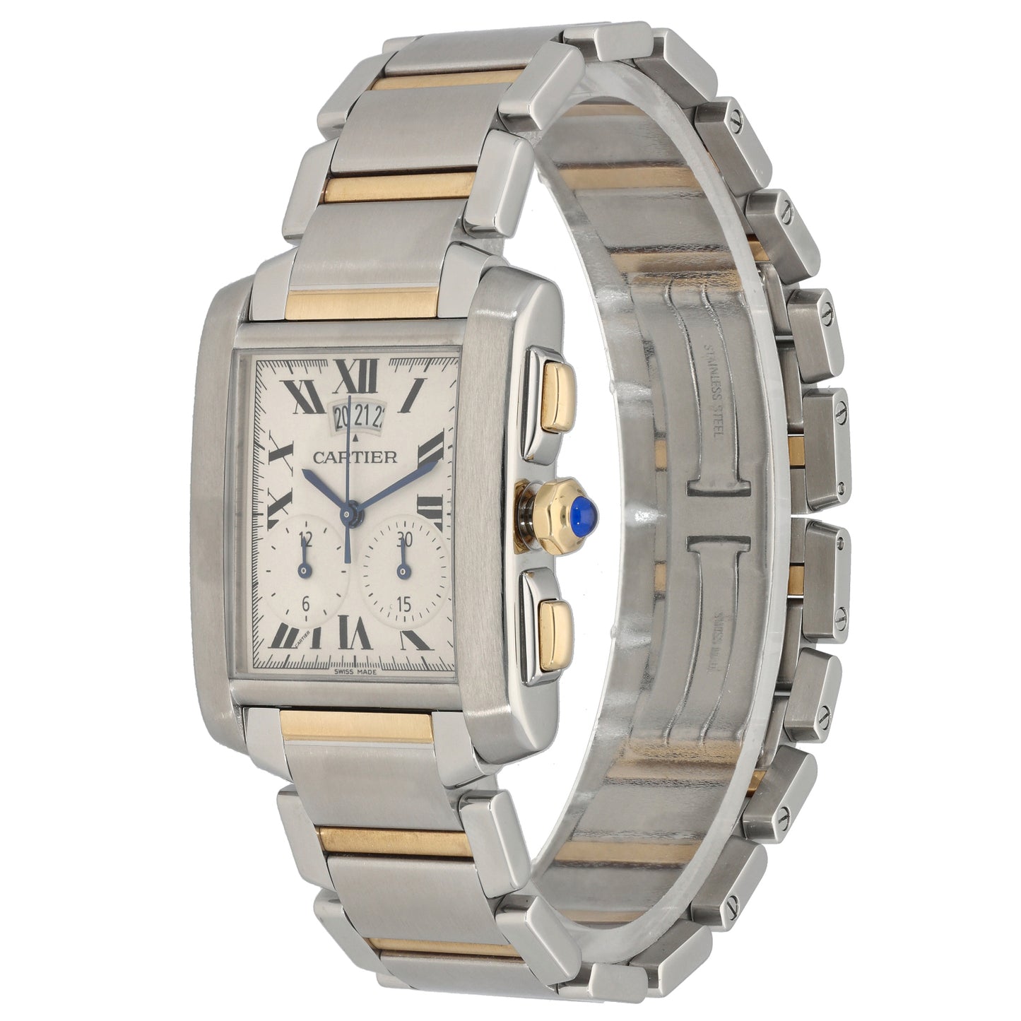 Cartier Tank Francaise W51025Q4 28mm Bi-Colour Watch