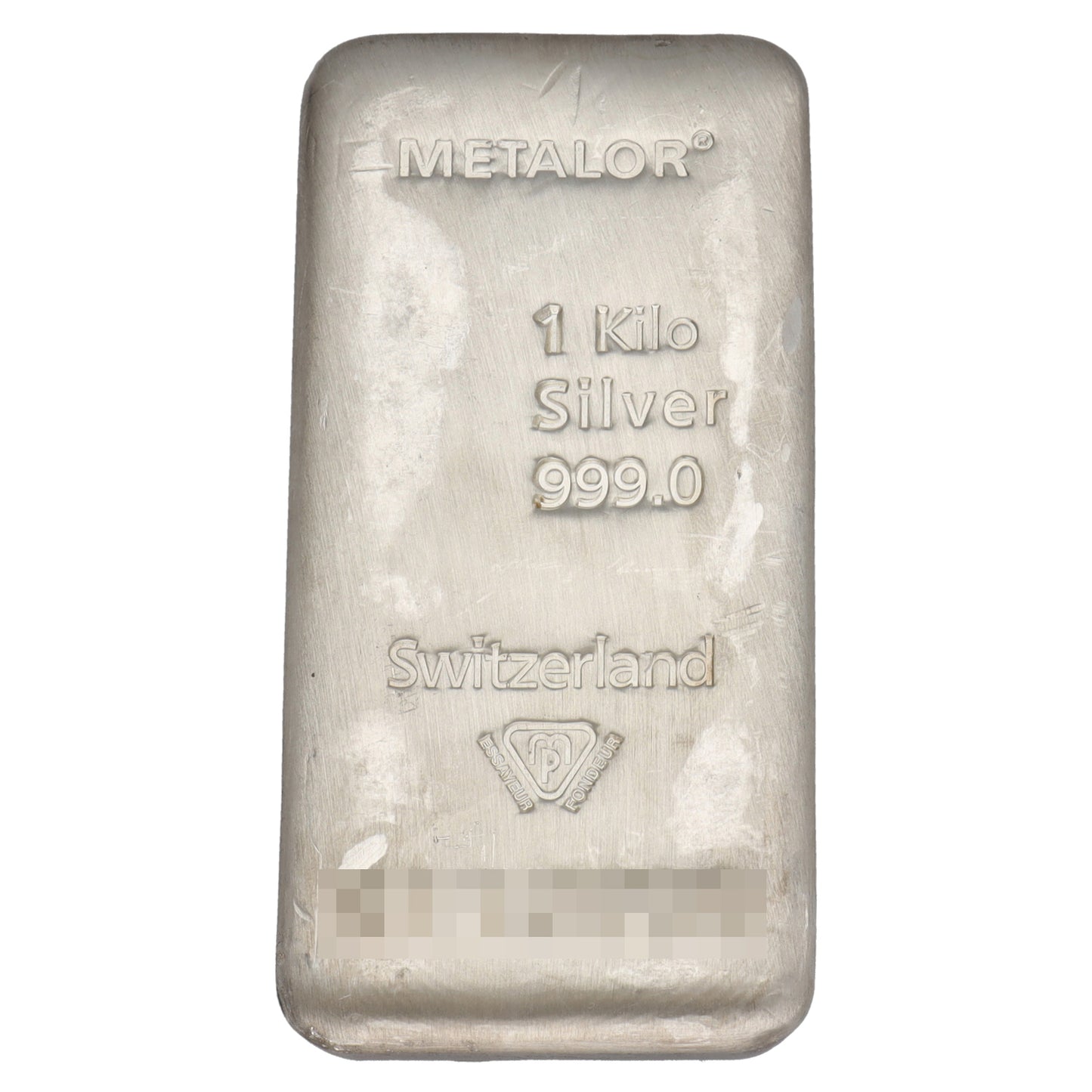 Fine Silver 1kg Bar