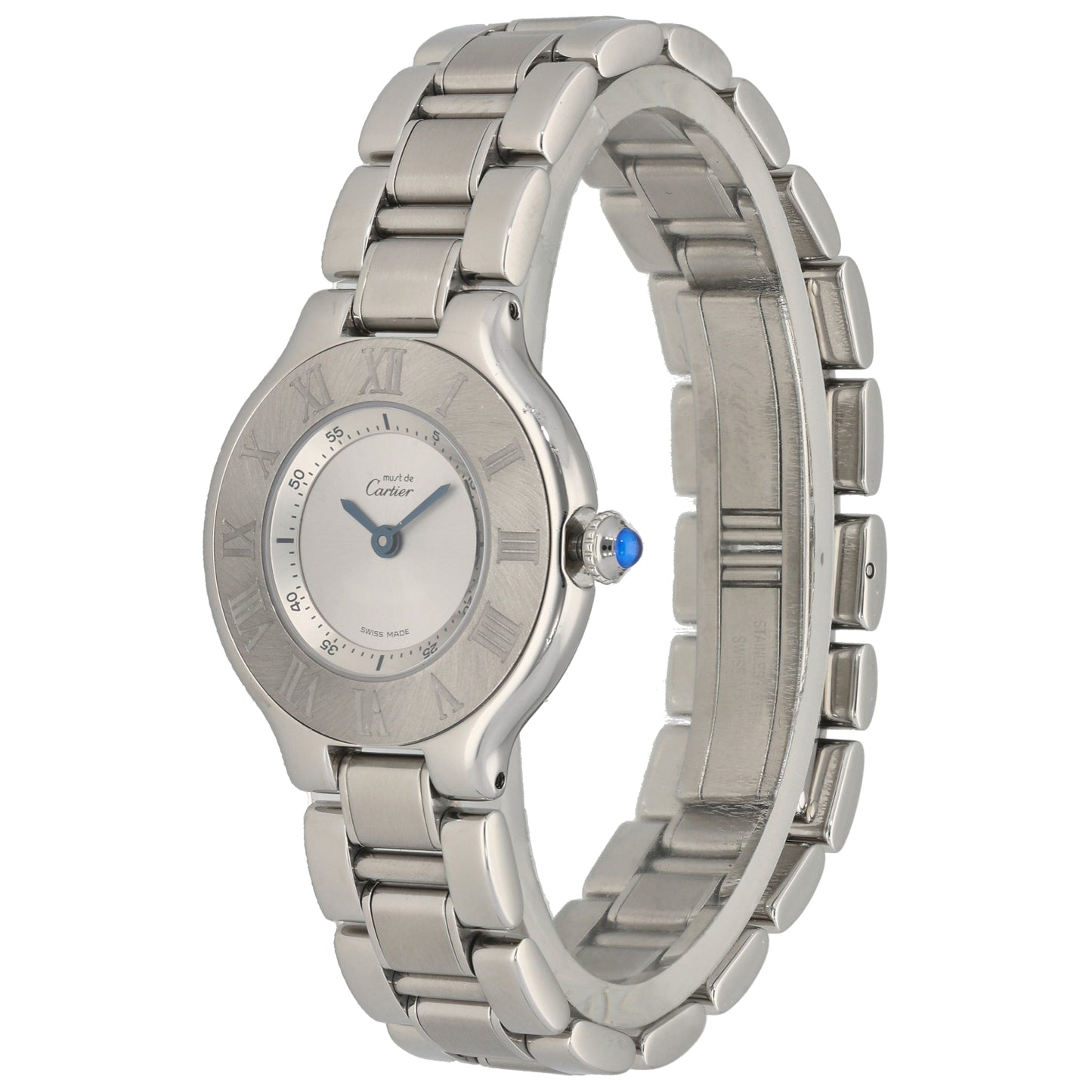 Cartier Must 21 1340 28mm Stainless Steel Watch