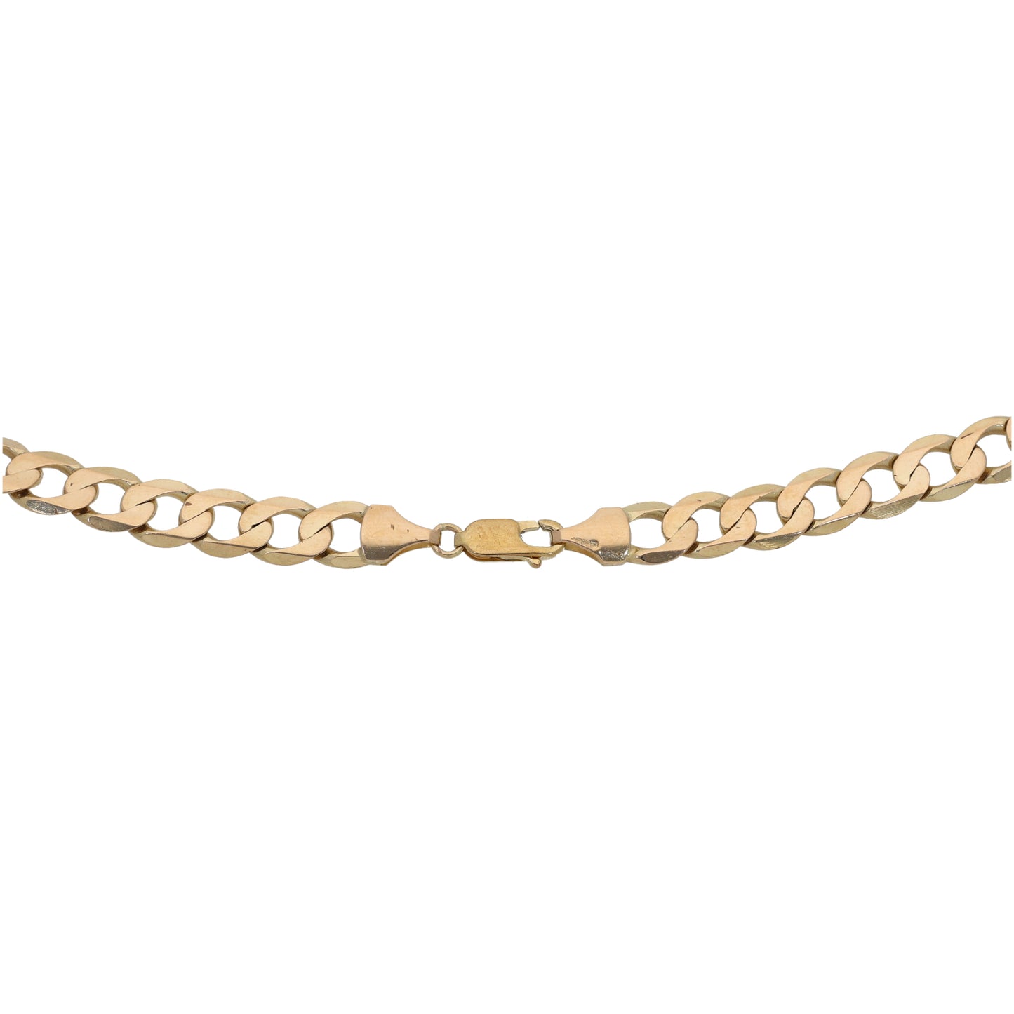 9ct Gold Curb Chain 20"