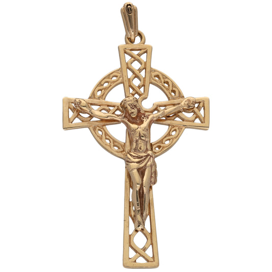 9ct Gold Crucifix Pendant