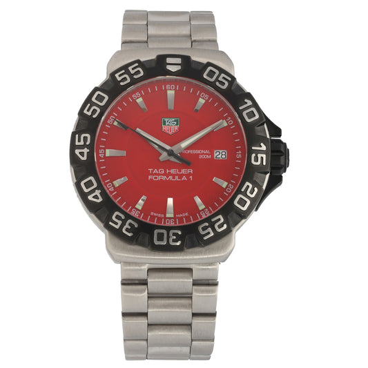 Tag Heuer Formula 1 WAH1112 40mm Stainless Steel Watch