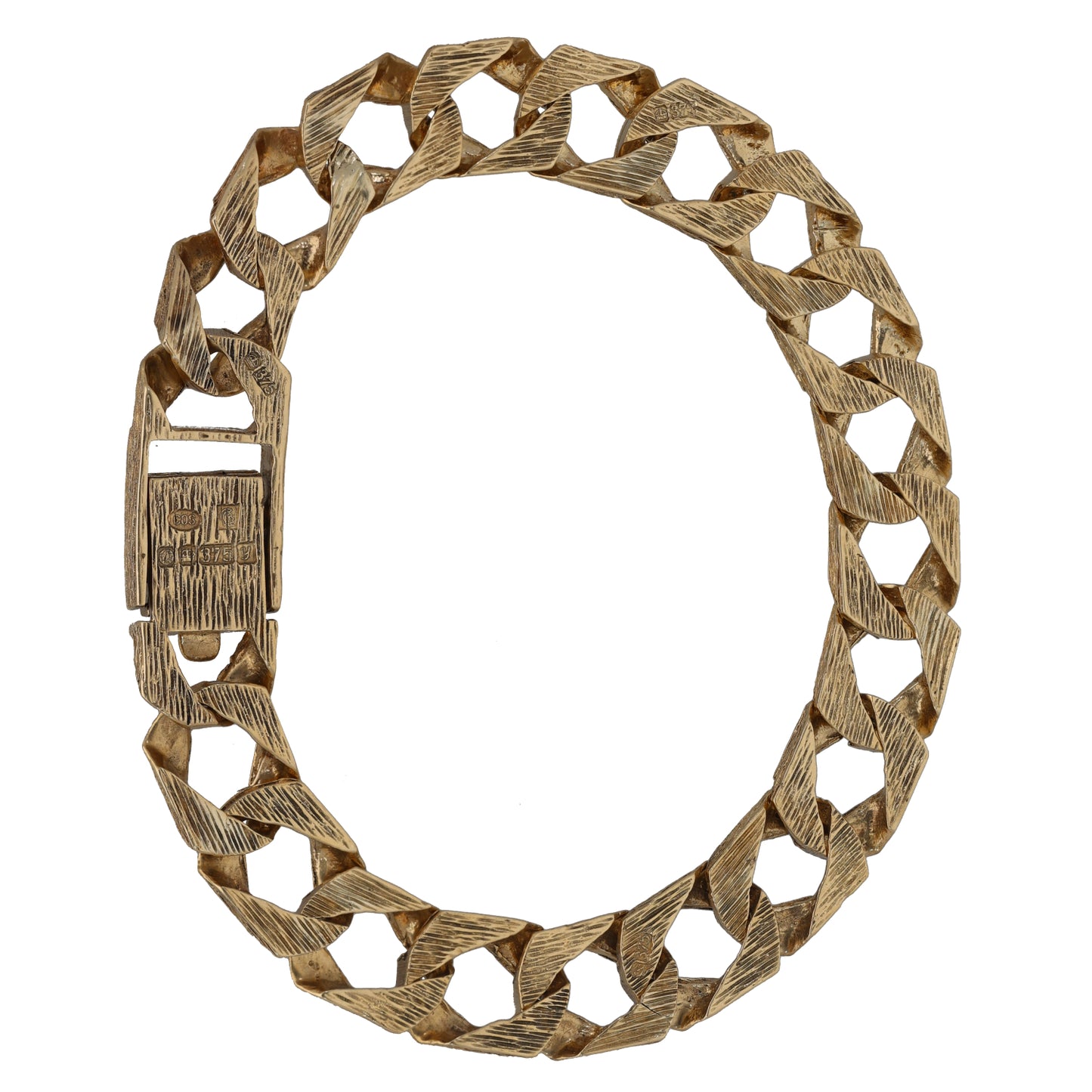 9ct Gold Curb Bracelet
