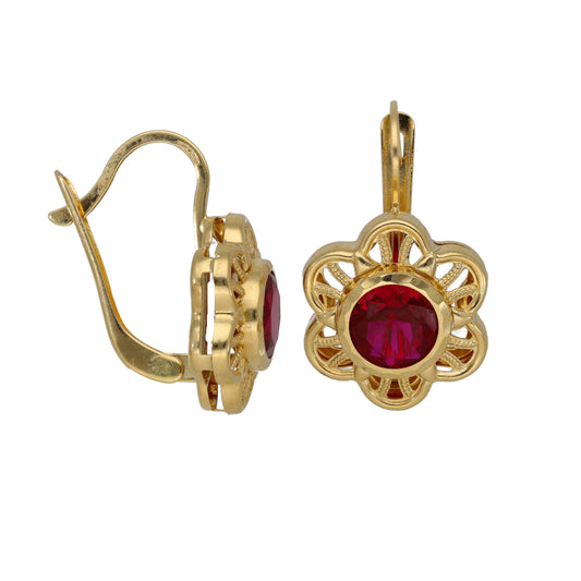 14ct Gold Imitation Dress/Cocktail Earrings