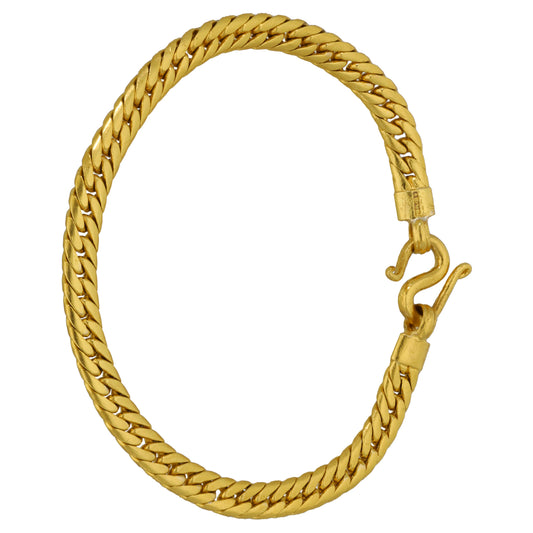 22ct Gold Curb Bracelet