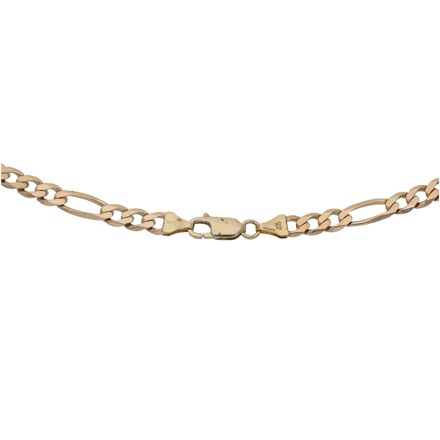 9ct Gold Figaro Chain 30"