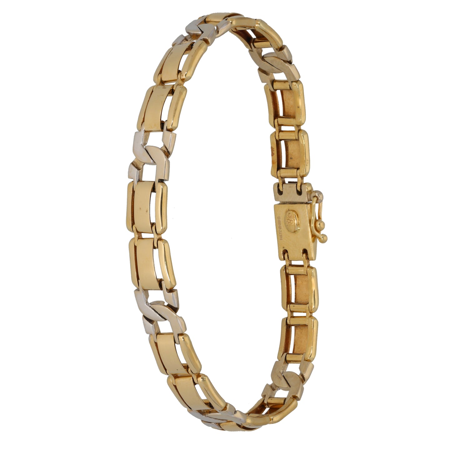 14ct Bicolour Gold Alternative Bracelet