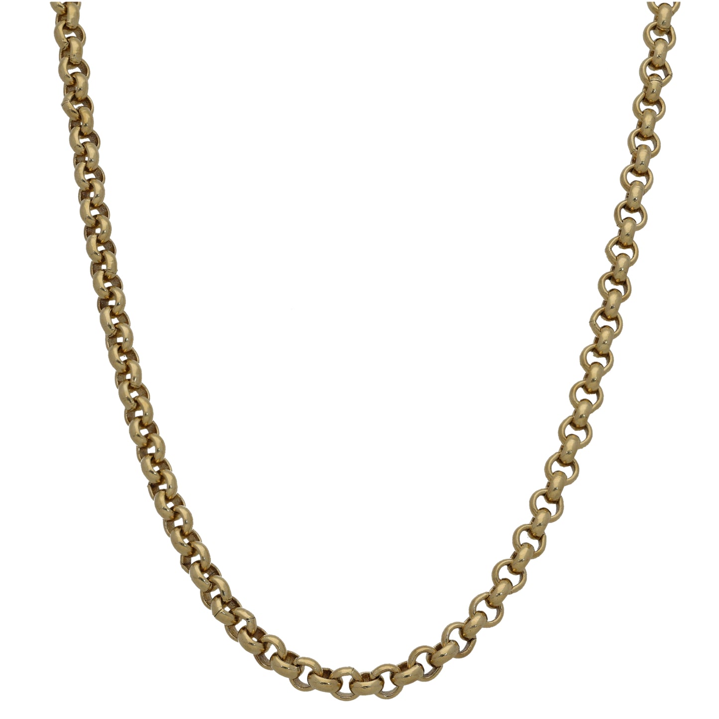 9ct Gold Belcher Chain 22"