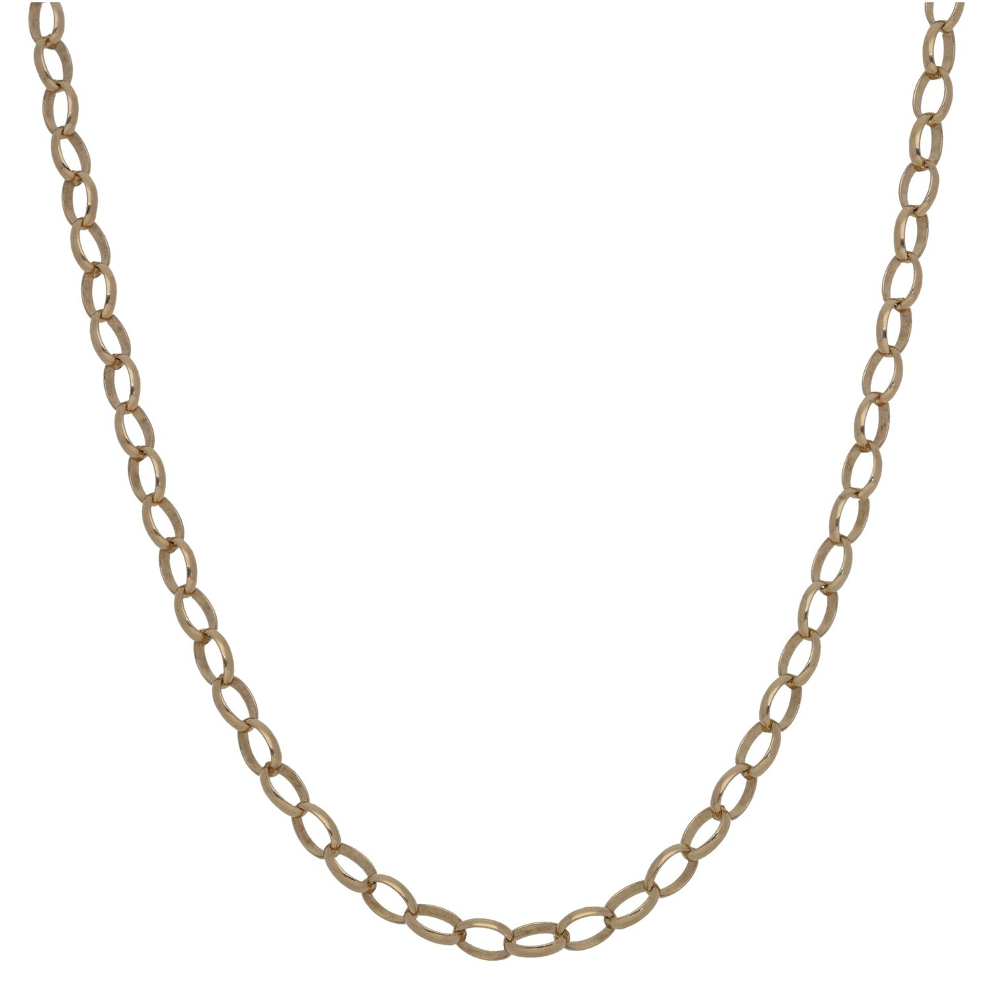 9ct Gold Belcher Chain 20"