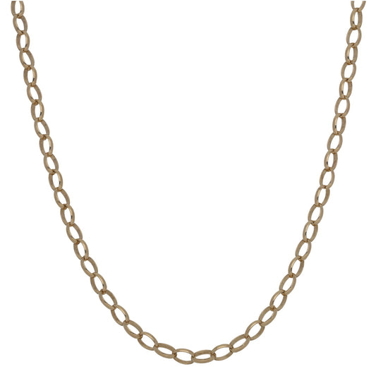 9ct Gold Belcher Chain 20"