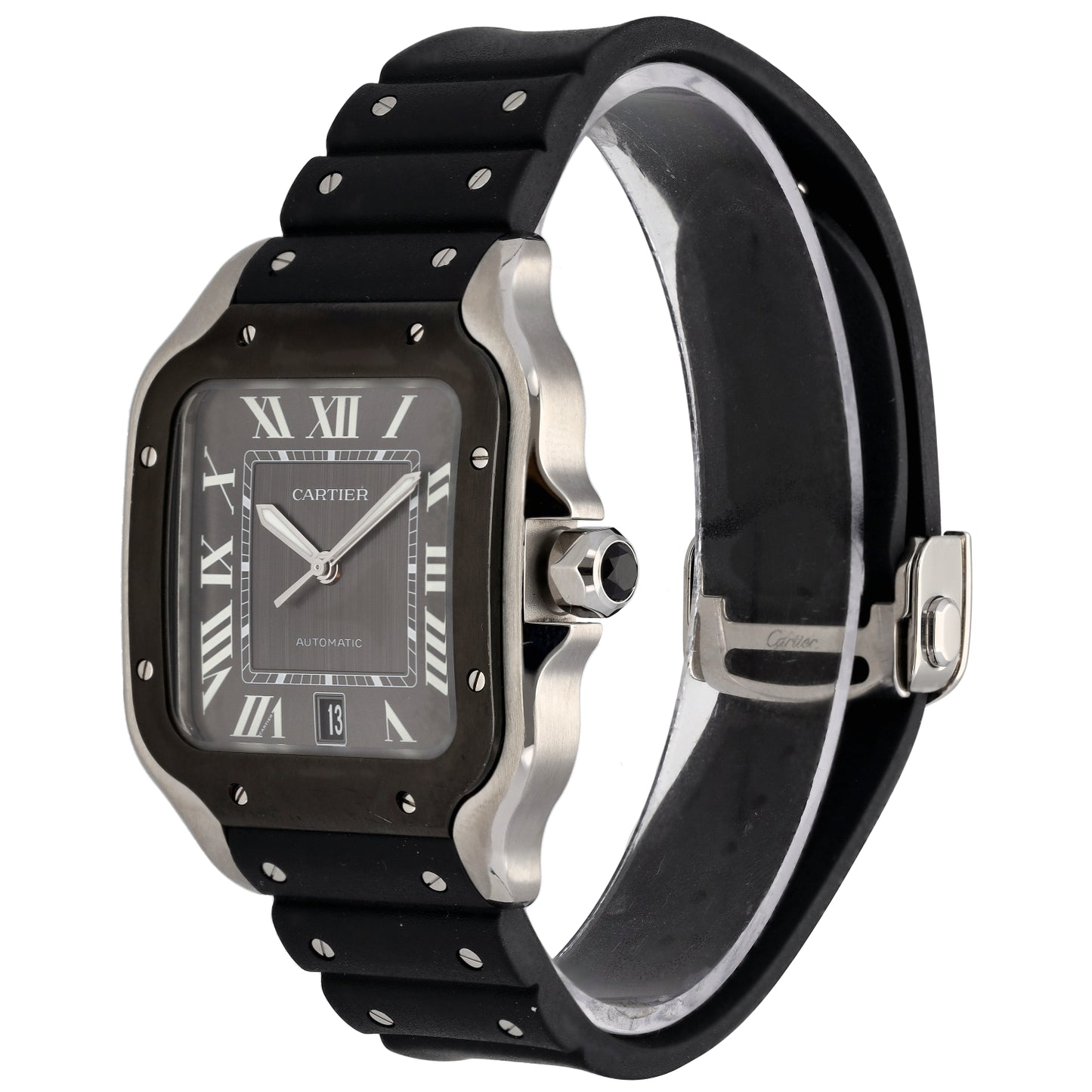 Cartier Santos De Cartier WSSA0037 39mm Stainless Steel Watch