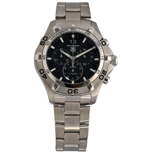 Tag Heuer Aquaracer CAF101E 43mm Stainless Steel Watch