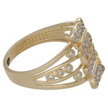 Load image into Gallery viewer, New 14ct Gold Cubic Zirconia Butterfly Ring
