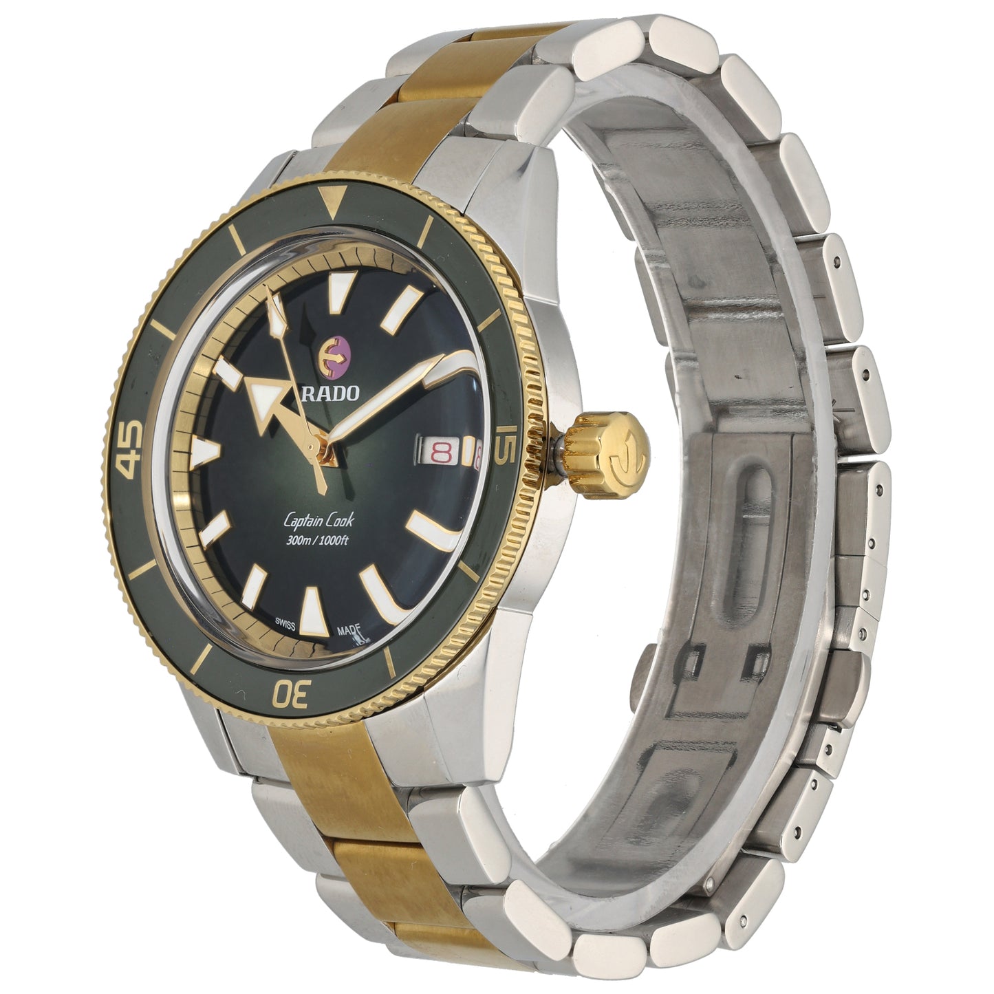 Rado Captain Cook R32138303 42mm Bi-Colour Watch