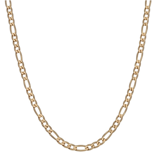 9ct Gold Figaro Chain 22"