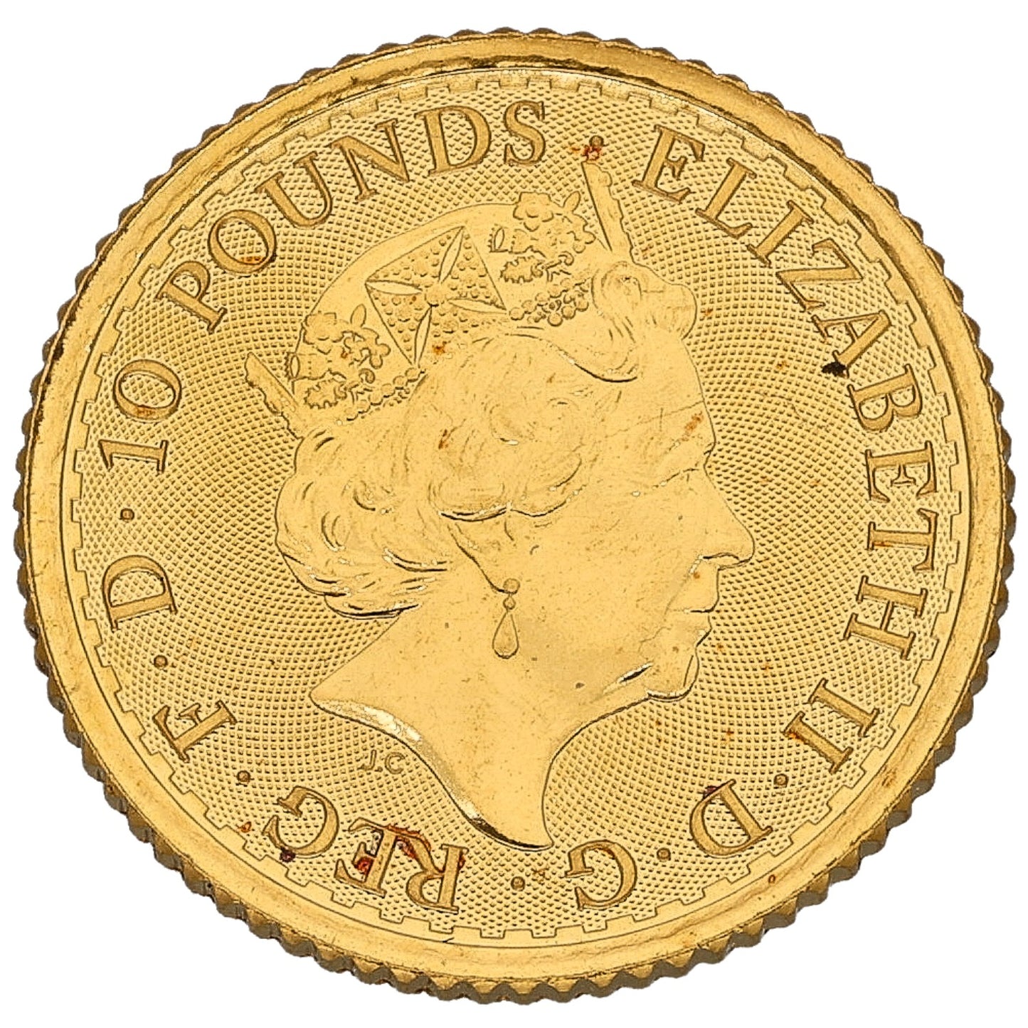 24ct Gold Queen Elizabeth II 1/10 OZ Britannia Coin 2023