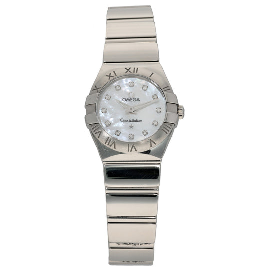 Omega Constellation 123.10.24.60.55.002 24mm Stainless Steel Watch