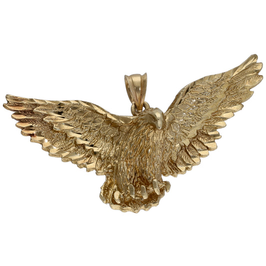 9ct Gold Eagle Pendant