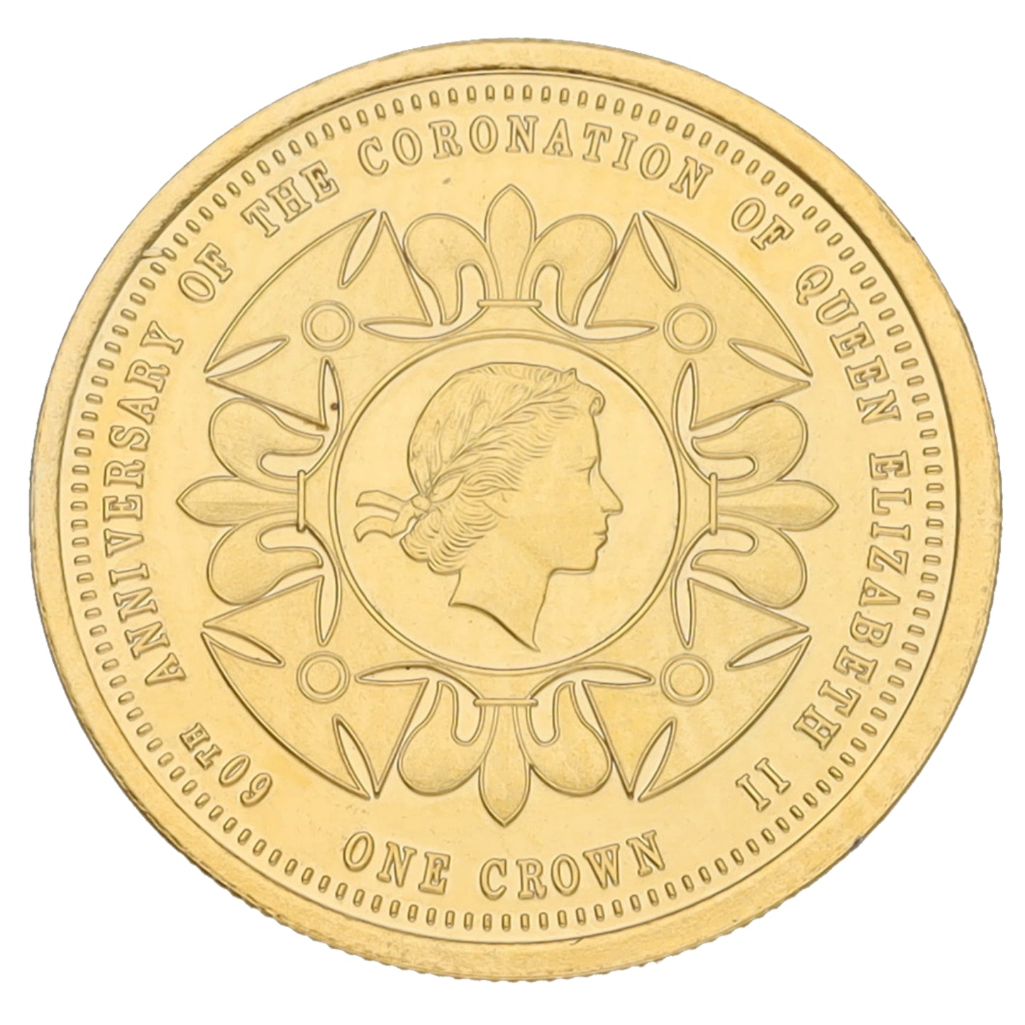22ct Gold 60th Anniversary Of The Coronation One Crown Coin 2013
