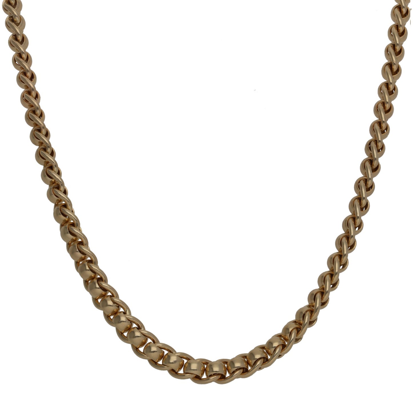9ct Gold Belcher Chain 24"