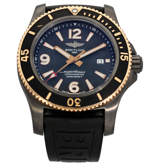 Breitling Superocean U17368 46mm PVD Stainless Steel Watch