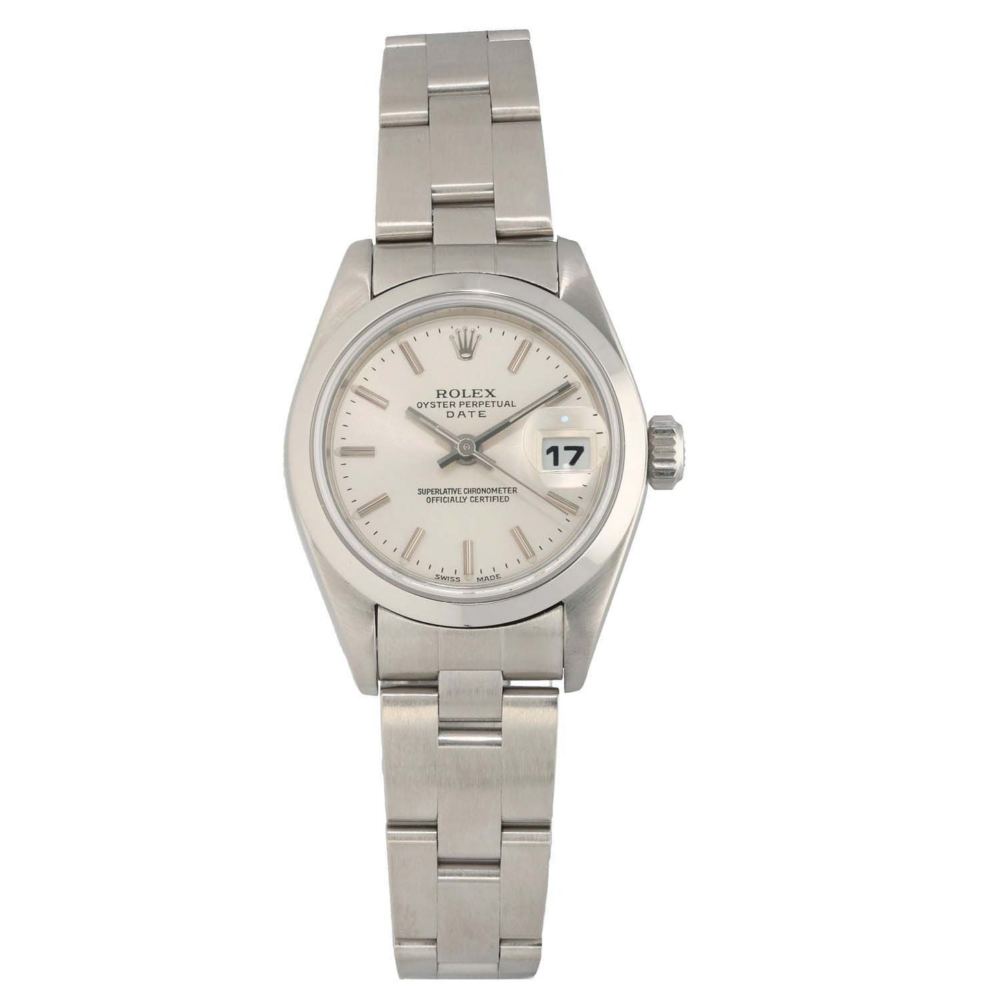 Rolex Date 79160 26mm Stainless Steel Watch