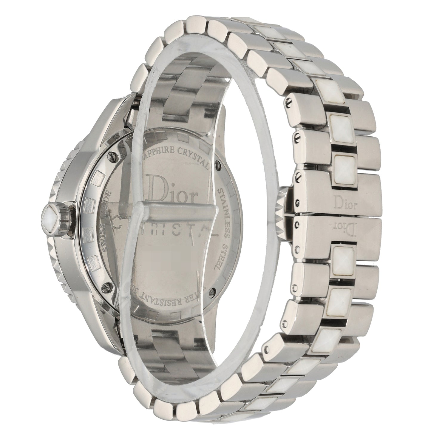 Christian Dior Christal CD113112 34mm Stainless Steel Watch