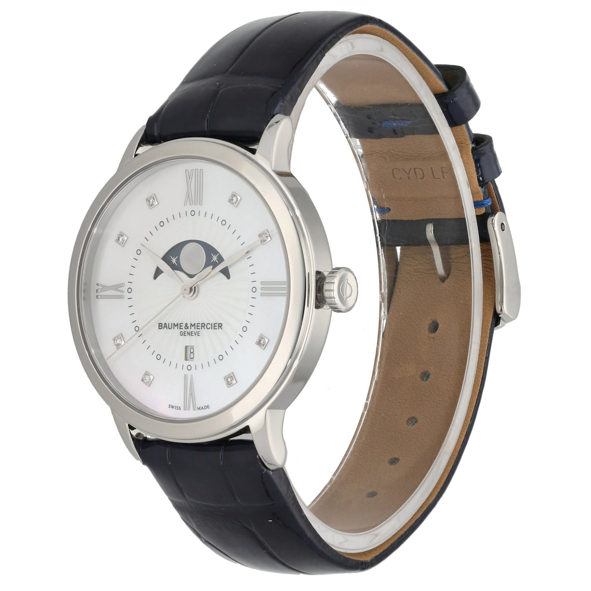 Baume Et Mercier Classima 65781 37mm Stainless Steel Watch