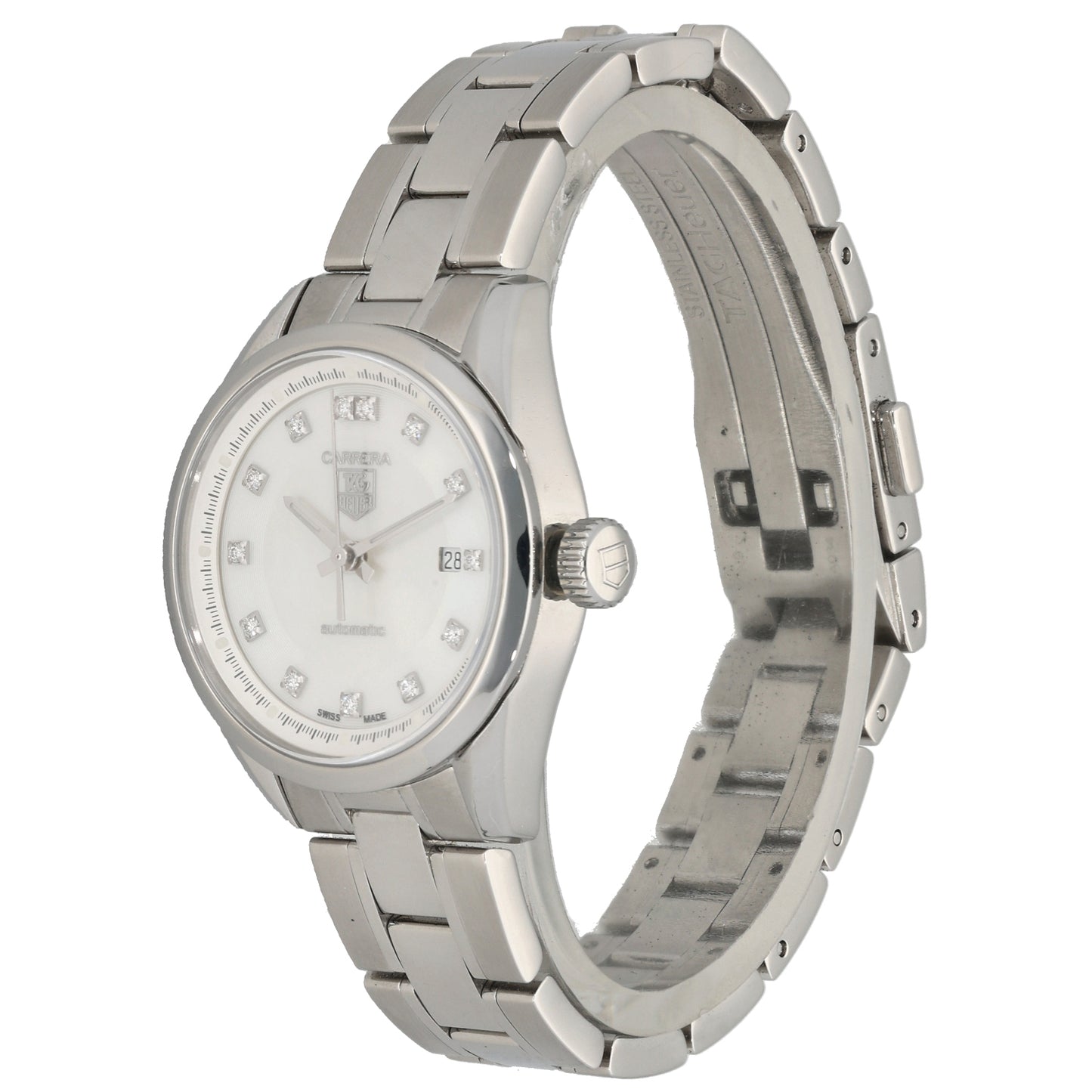 Tag Heuer Carrera WV2411 27mm Stainless Steel Watch