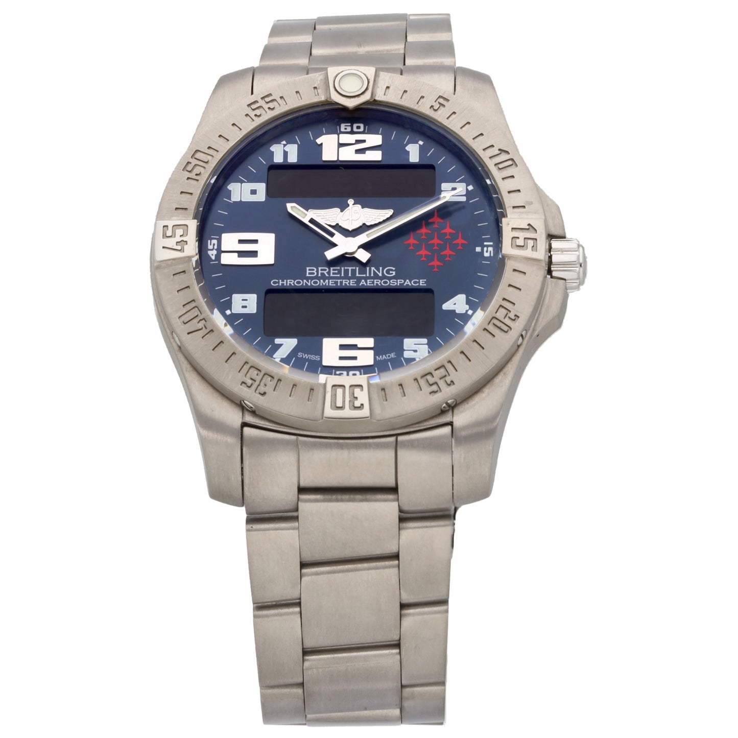 Breitling Aerospace Evolution E79363 43mm Titanium Watch