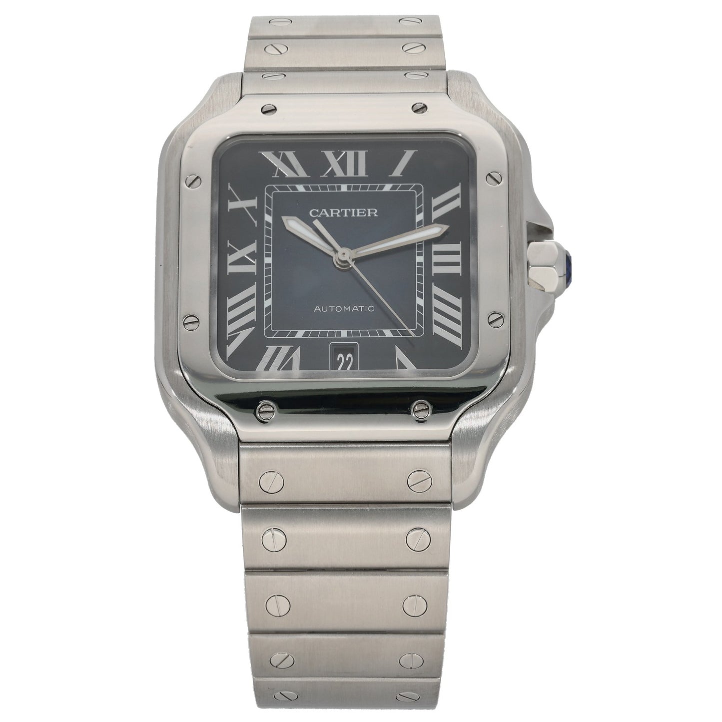 Cartier Santos WSSA0030 39.8mm Stainless Steel Watch