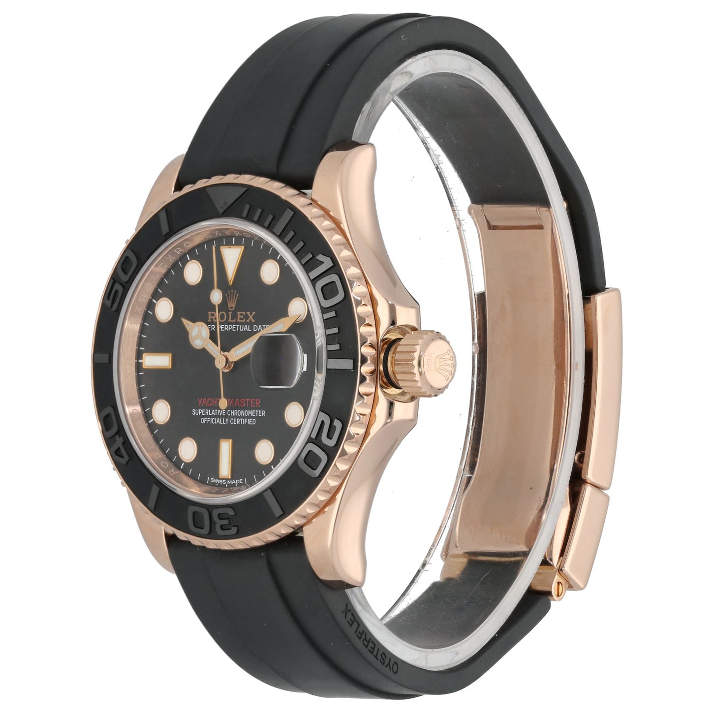 Rolex Yacht Master 40 116655 40mm Rose Gold Watch