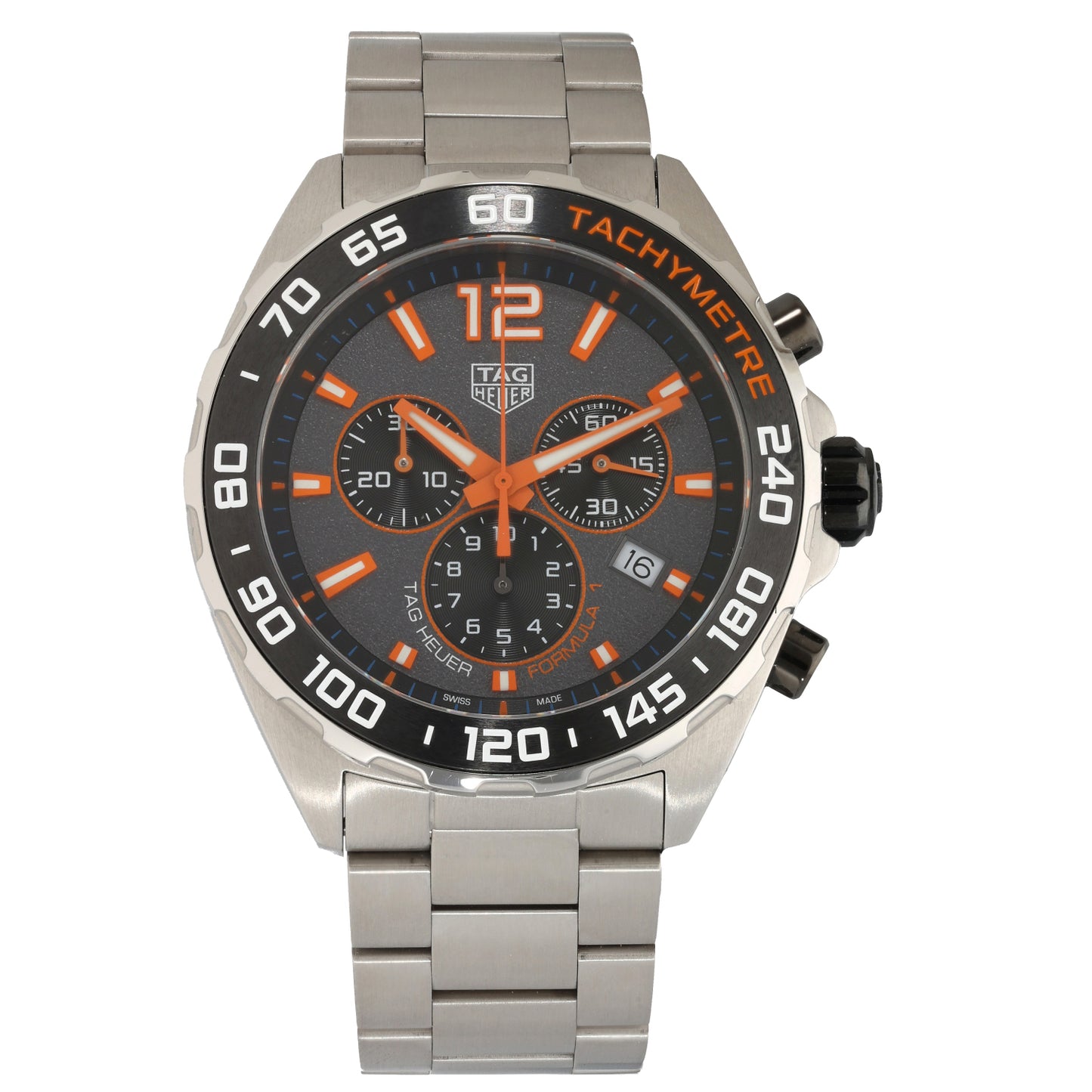 Tag Heuer Formula 1 CAZ101AH 43mm Stainless Steel Watch
