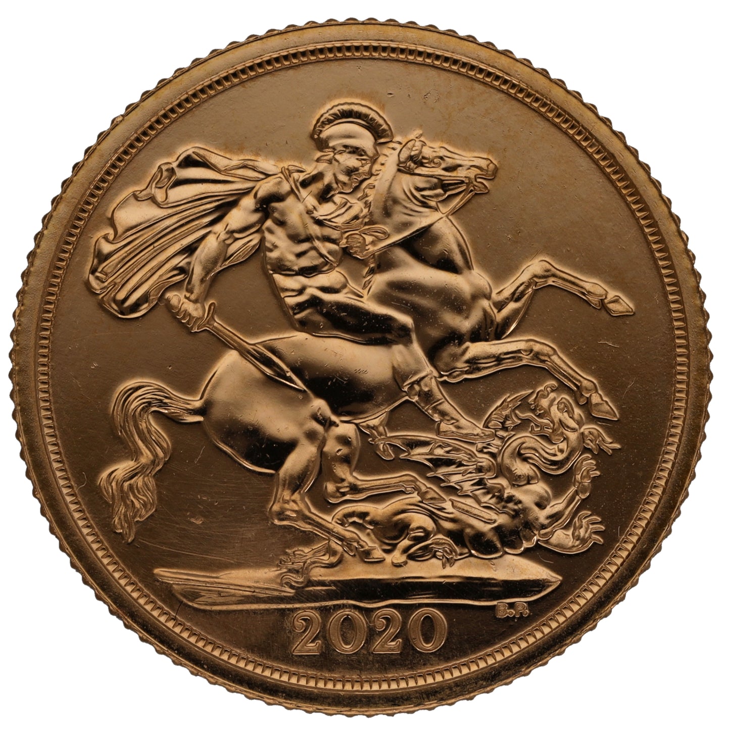 22ct Gold Queen Elizabeth II Full Sovereign Coin 2020