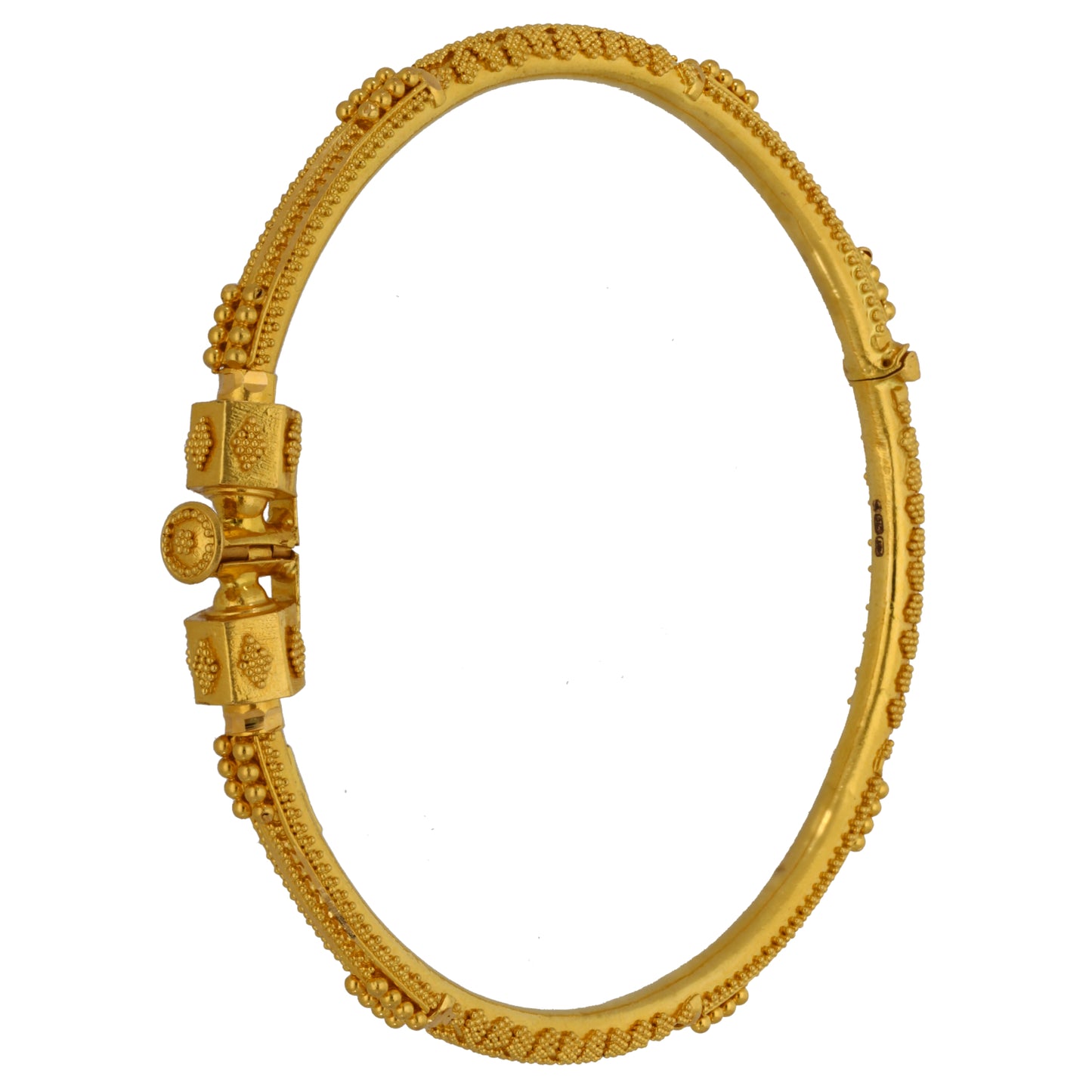 22ct Gold Alternative Bangle