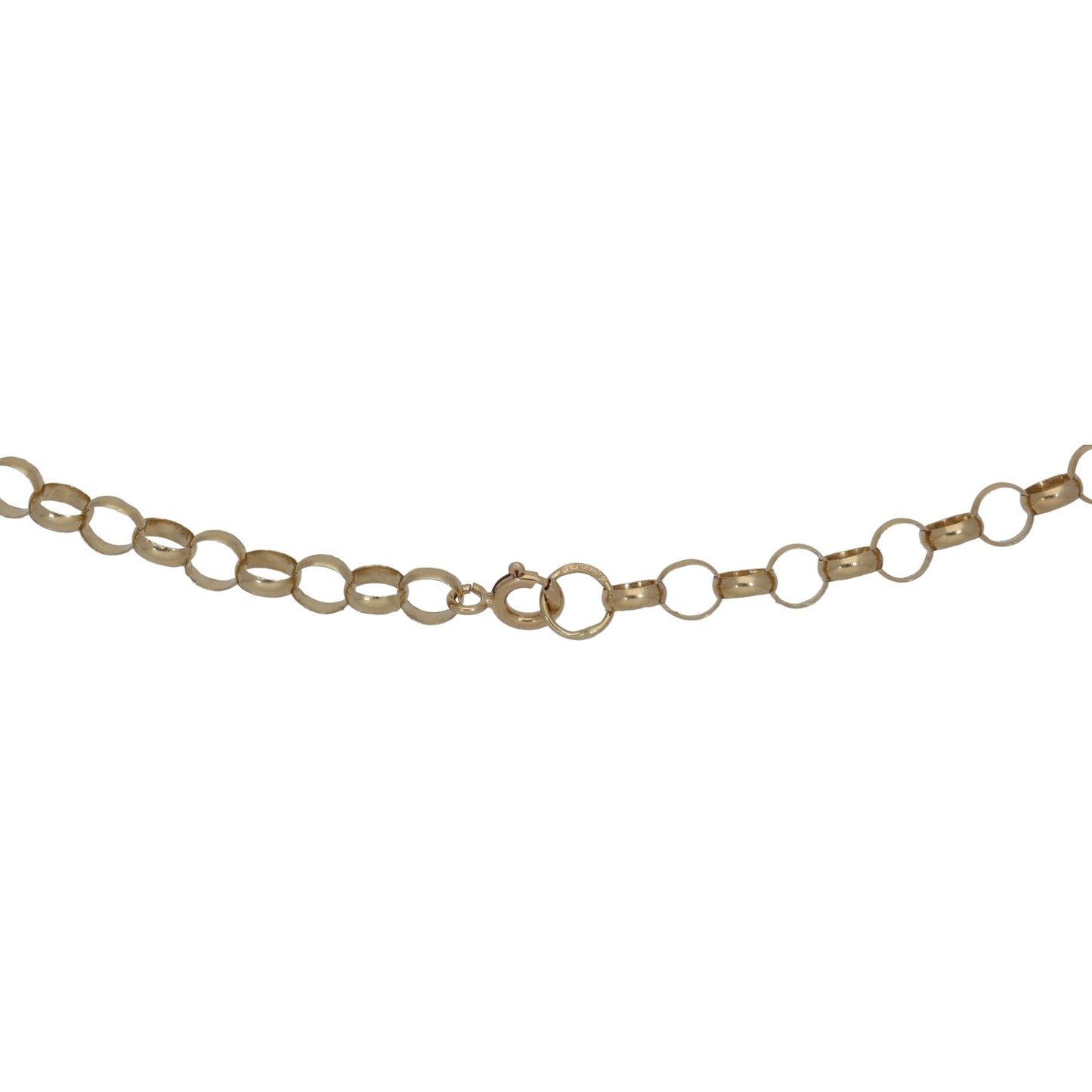 9ct Gold Belcher Chain 24"